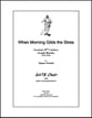 When Morning Gilds the Skies SATB choral sheet music cover